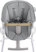 Béaba up down stoelverkleiner - comfortkussen voor kinderstoel - ergonomisch zacht - wasbaar - vanaf 6 maanden - grijs