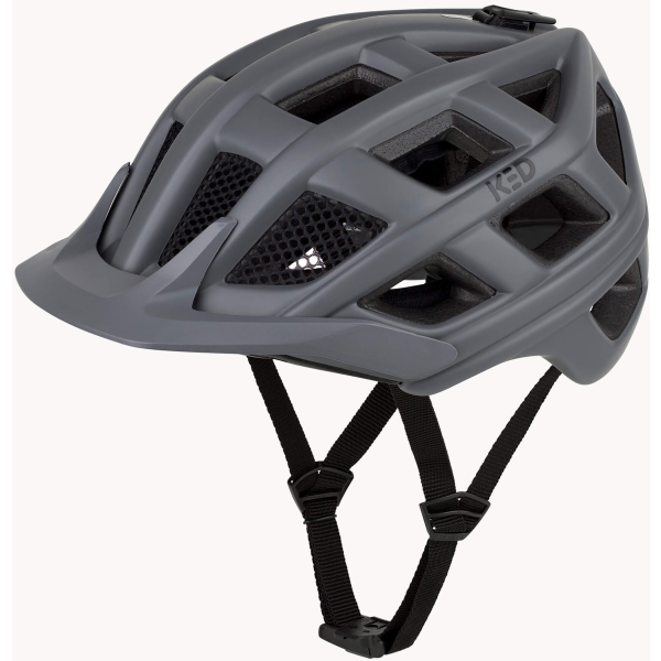 KED Crom XL (60-65 cm) Fahrradhelm – mattgrau