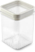 Curver kara voorraadbus - 1,2l - 10,7x10,7x16,4cm - wit