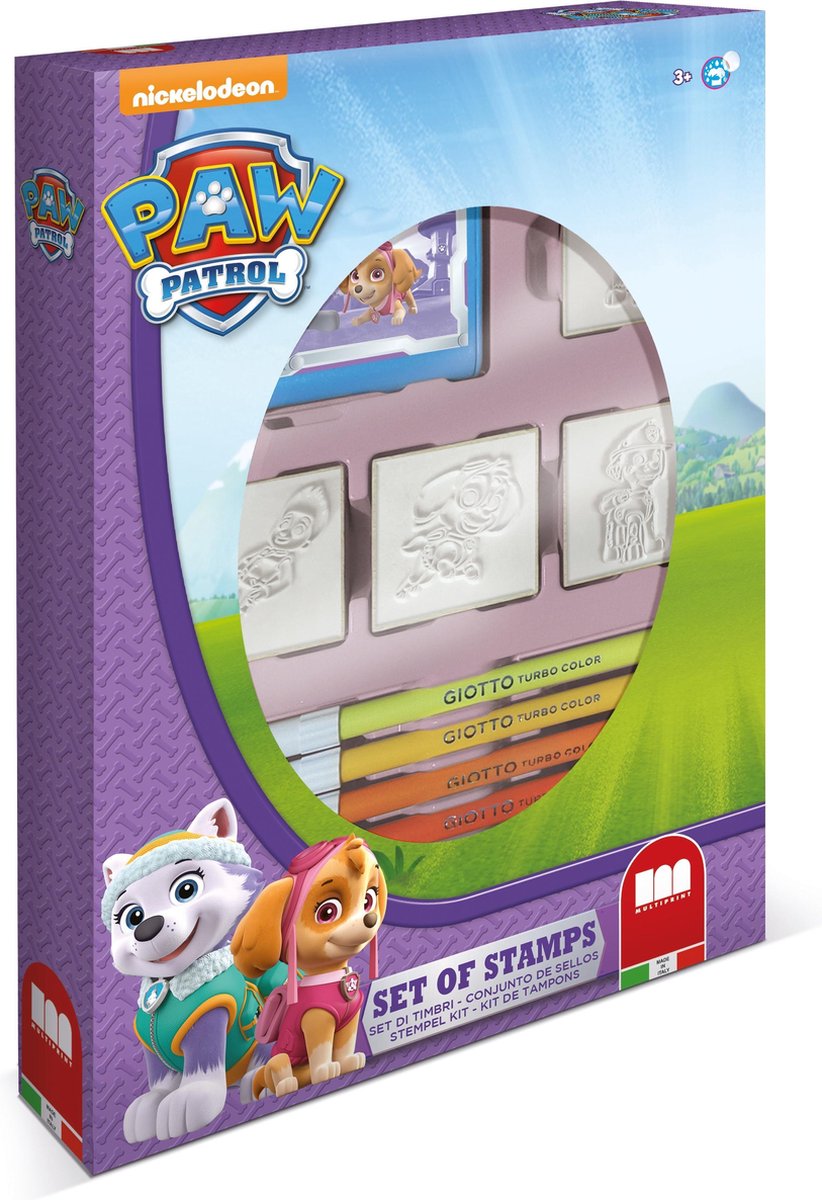 Paw Patrol Skye Stempelset mit mehreren Stempeln