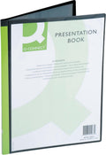 Connect q- showalbum personaliseerbaar a4 10 tassen zwart 12 stuks