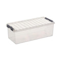 Sunware q-line box 9.5 liter transparant 48,5x19x14,7 cm