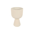 Countryfield bloempot tibbe crème ø21xh35cm