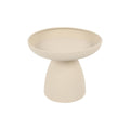 Countryfield plateau saris s crème metaal ø20xh17,3cm