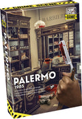 Tactic crime scene palermo 1985 – bordspel – misdaadspel – maffia mysterie in sicilië – diepgaand onderzoek en morele keuzes – crime scene serie – game storm studio – 1 of meer spelers – vanaf 18 jaar