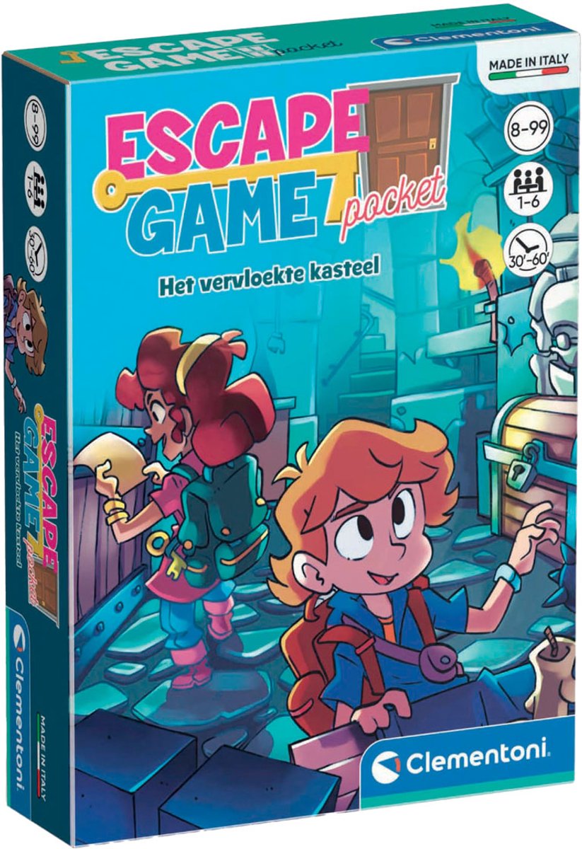 Clementoni Pocket Escape Game – Das verfluchte Schloss