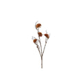 Countryfield kunstbloem helix oranje 75x13x6,5cm