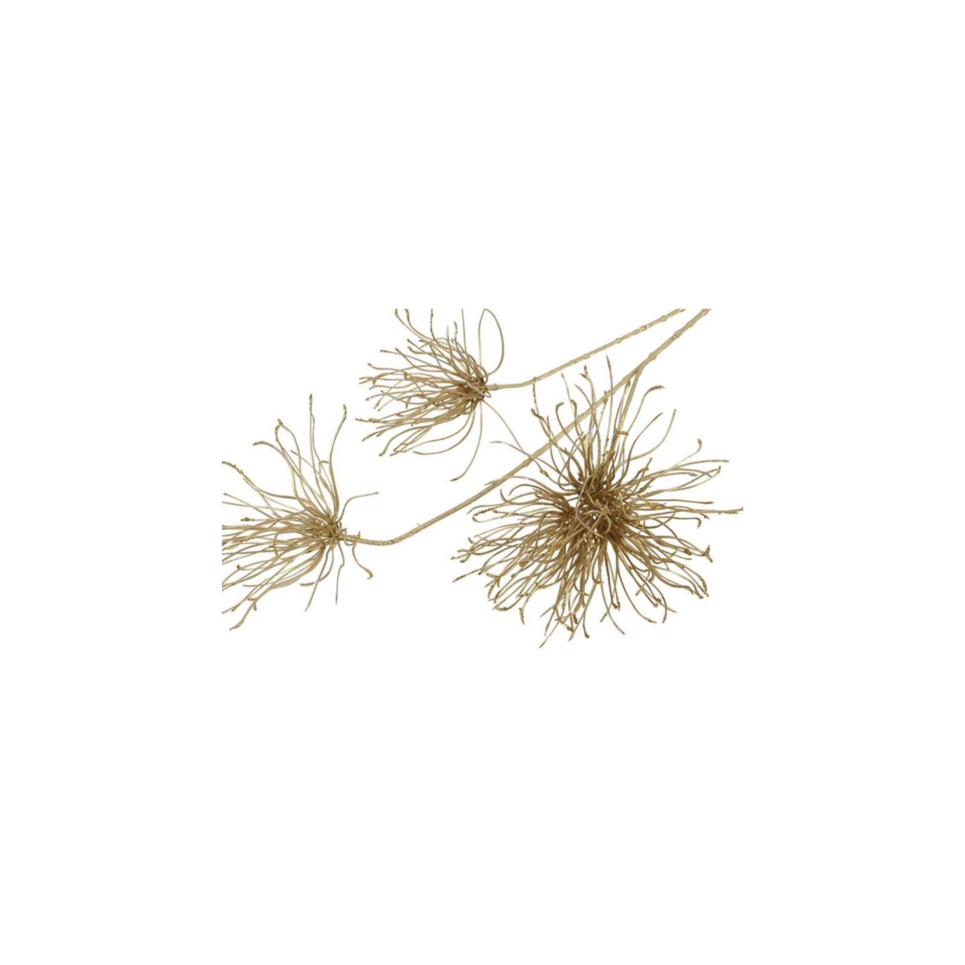 Countryfield kunstbloem grevillea goud 94x24x13cm
