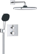 Grohe precision inbouw douchesysteem - vierkant bedieningspaneel - chroom