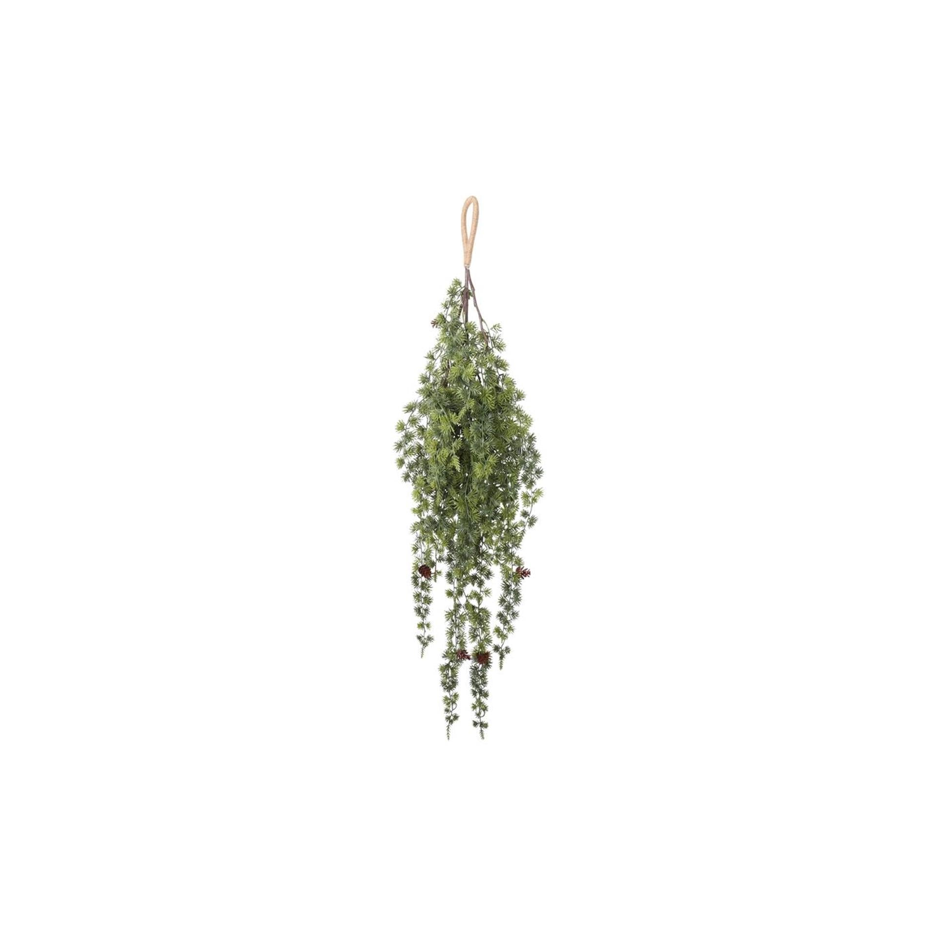 Countryfield kunsttak larix met dennenkegel groen 100x33x95cm