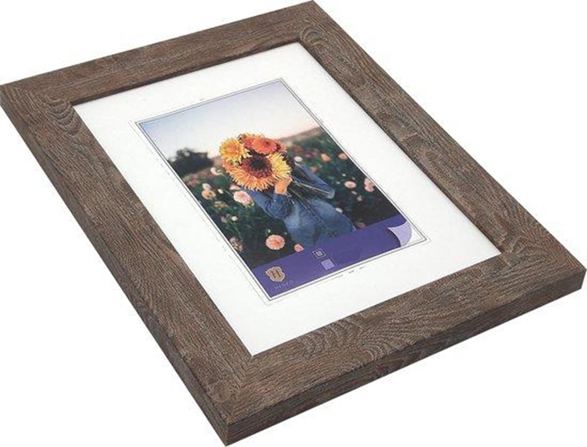 Henzo fotolijst dahlia 30x40cm midden bruin