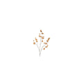Country field kunstbloem zinnia licht bruin h108cm
