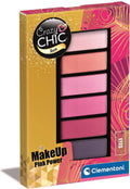 Clementoni Crazy Chic Lidschattenpalette Pink Power, 6 Farben