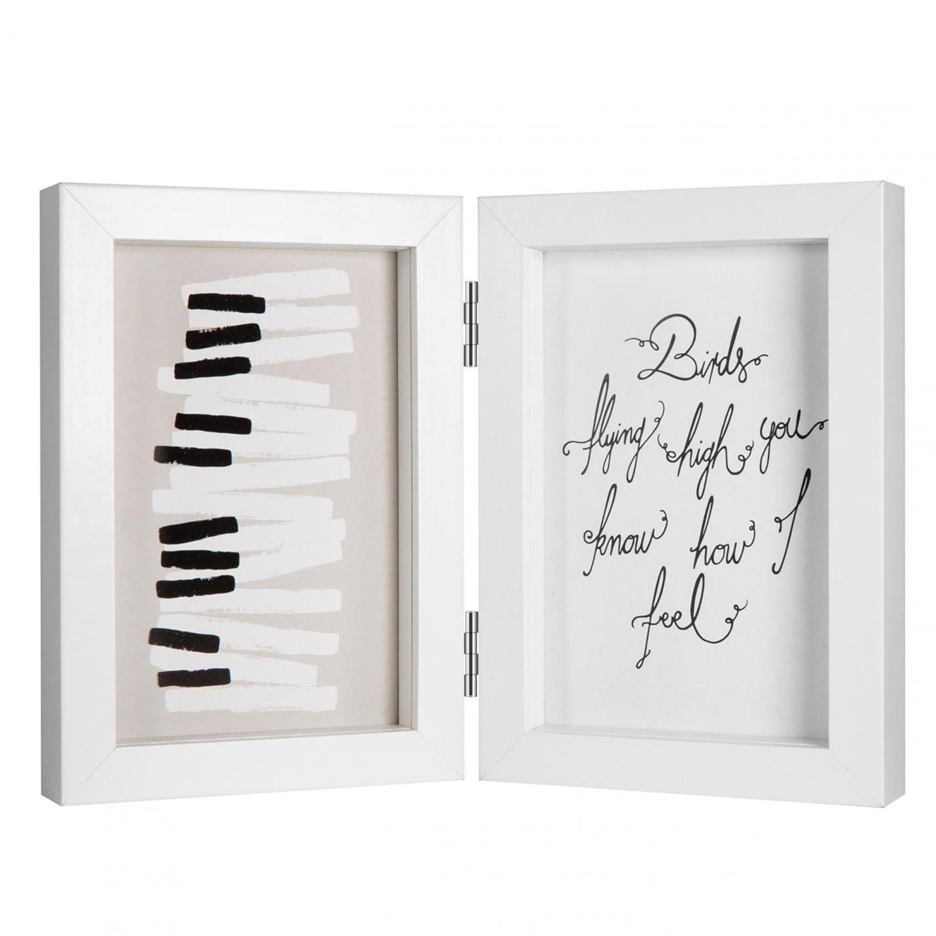 Henzo fotolijst piano tweeluik 10x15cm