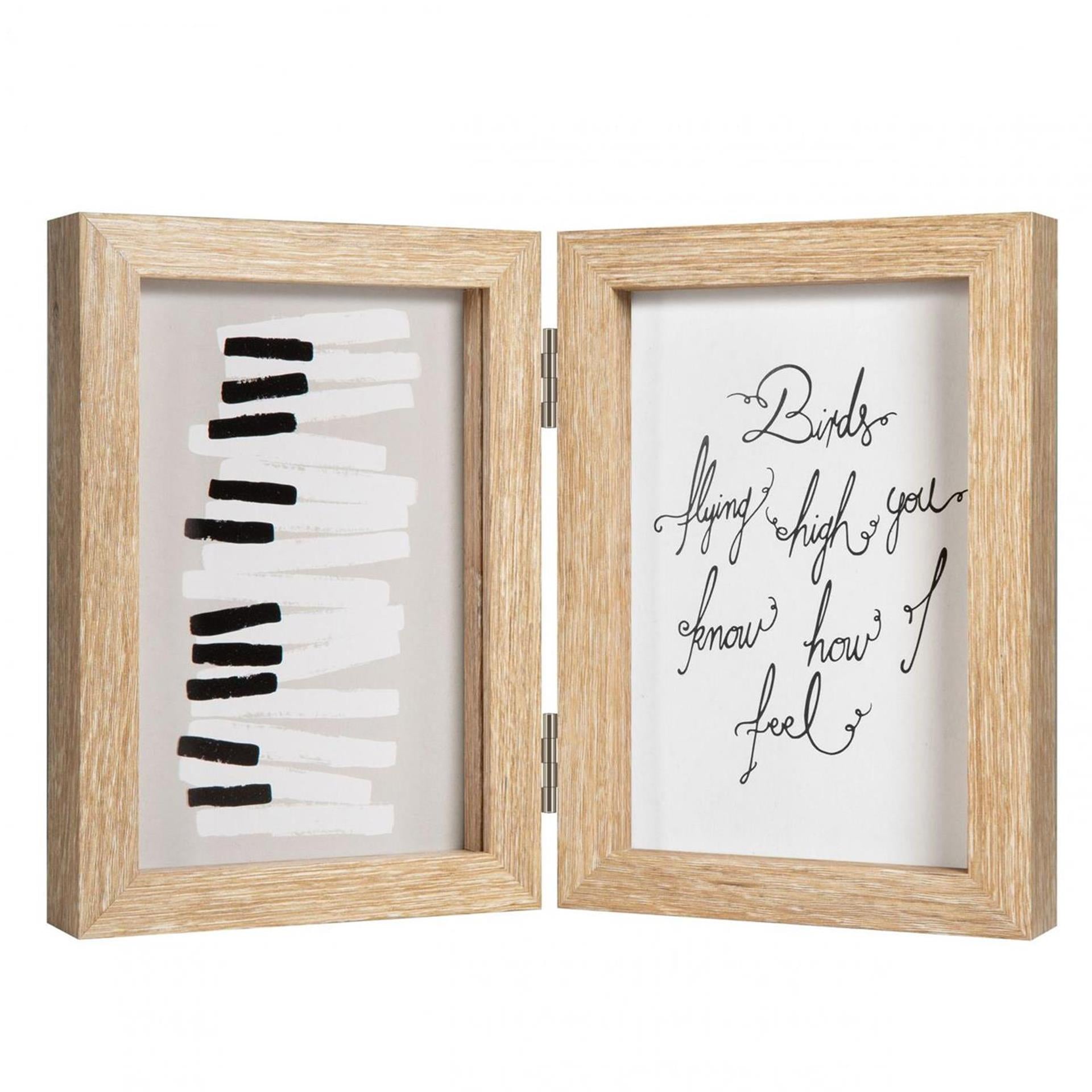 Henzo fotolijst piano tweeluik 10x15cm