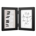 Henzo fotolijst piano tweeluik 13x18cm zwart