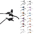 Hope tech 4 v4 disc brake - lever left | silver blue