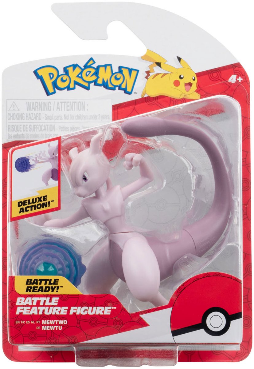Boti Pokémon Kampf-Feature-Figur – Mewtu