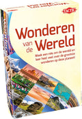 Tactic wonderen van de wereld - educatief kaartspel - 195 wereldwonderen - wereldkaart - 6 speelborden - familiespel - 2-6 spelers - vanaf 8 jaar