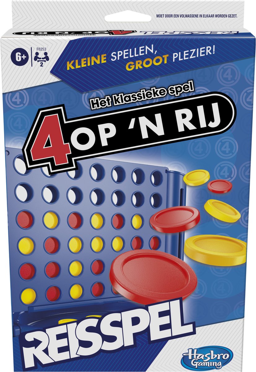 Hasbro 4 op een lijn reisspel
