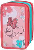 Undercover 3-Fächer-Federmäppchen mit Minnie-Mouse-Motiv