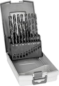 Bahco 4515-set-19 hss-r spiraalboorset 19-delig 1 mm, 1.5 mm, 2 mm, 2.5 mm, 3 mm, 3.5 mm, 4 mm, 4.5 mm, 5 mm, 5.5 mm, 6