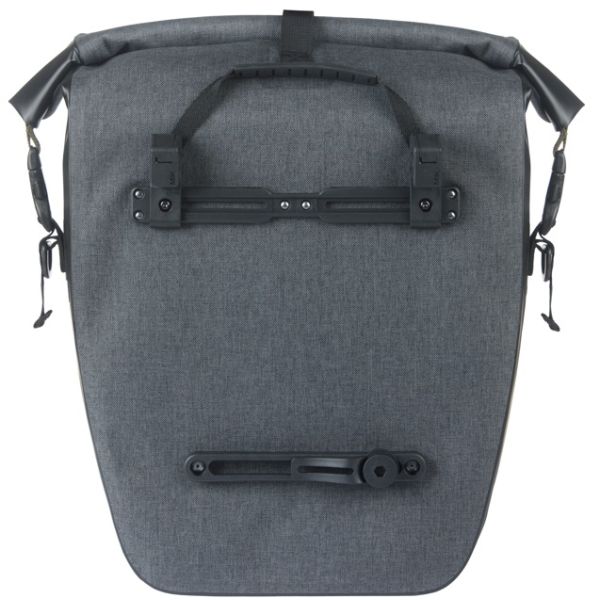 Basil Navigator Storm L MIK 25-31L Einzeltasche, 15 x 27 x 41 cm, Schwarz