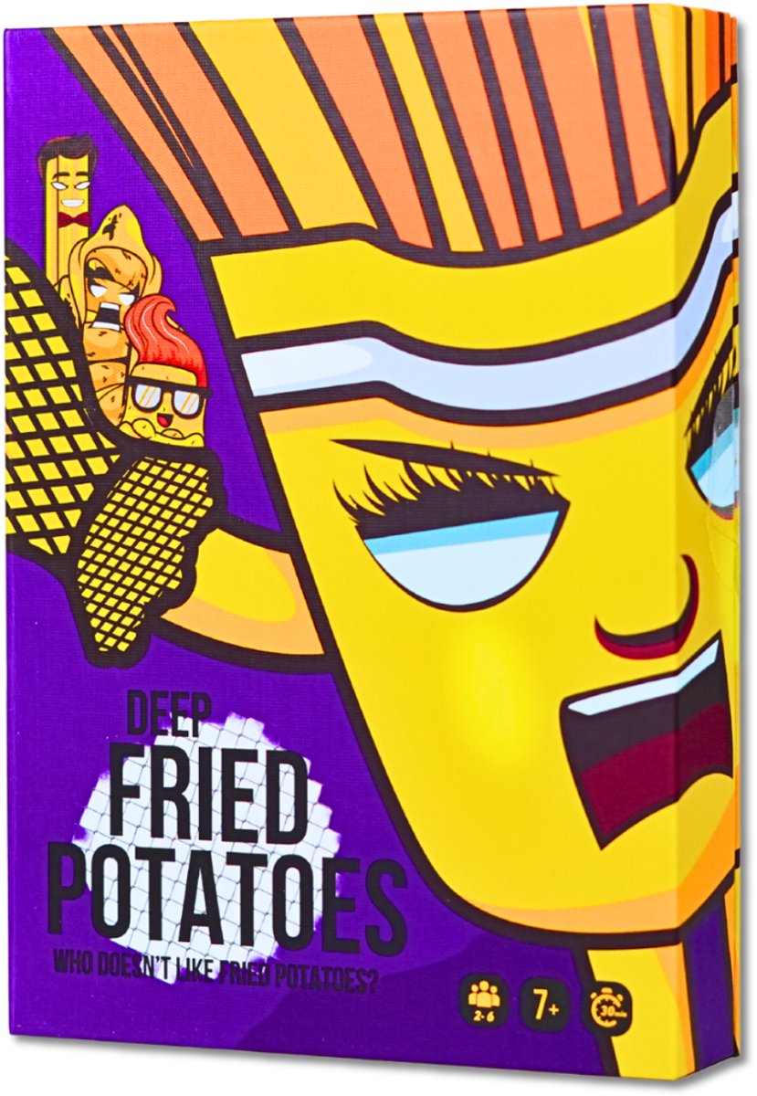 Fried Potatoes Kartenspiel, frittierte Edition (Englisch)