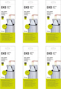 Eko - afvalzakken 7-10 ltr (b), (6x25 stuks) - - wit - afvalzak