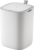 Eko - morandi smart sensor bin 12 liter - polypropyleen - wit - prullenbak