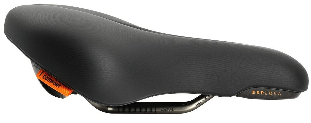 Zadel Selle Royal Explora Relaxed Zwart (Kaart)