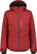 Icepeak foley heren ski jas - wijn rood - 54