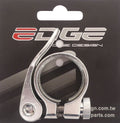 Sattelstützenklemme ø34,9 mm Edge Aluminium mit Schnellverschluss – silber