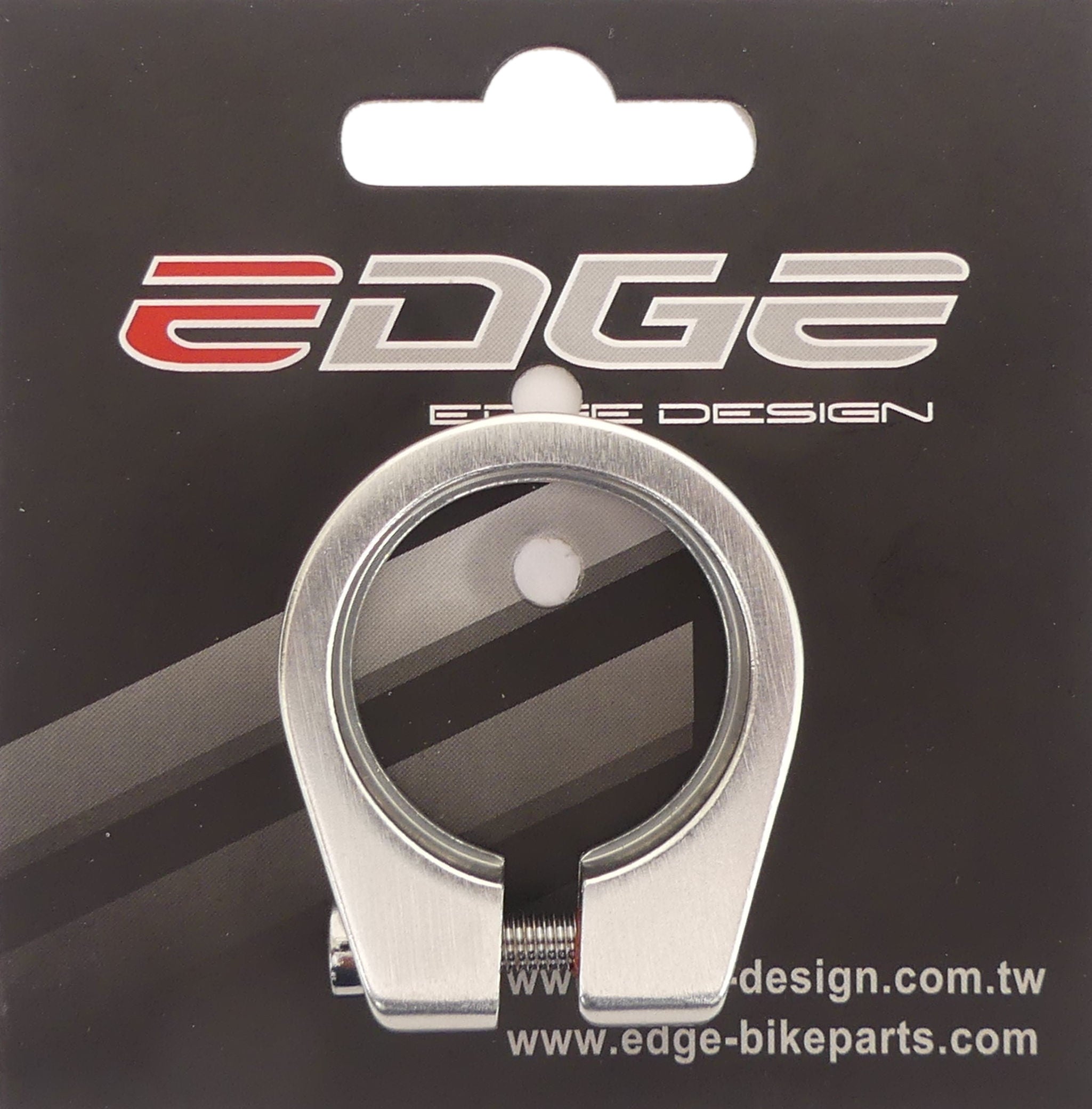 Edge Satellite Bolzenklemme ø31,8 mm Aluminium mit Inbusschraube silber