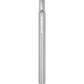 Zadelpen kaars Ergotec Candle ø27.2mm x 300mm CNC aluminium - zilver