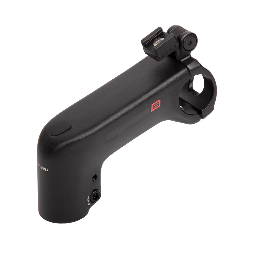 Vorbau Ergotec Barracuda i SP Vario ø28,6 mm, Gabel 110 mm ø31,8 mm – schwarz