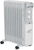 Ltc - elektrische olieverwarming 11 vinnen 2500w - wit