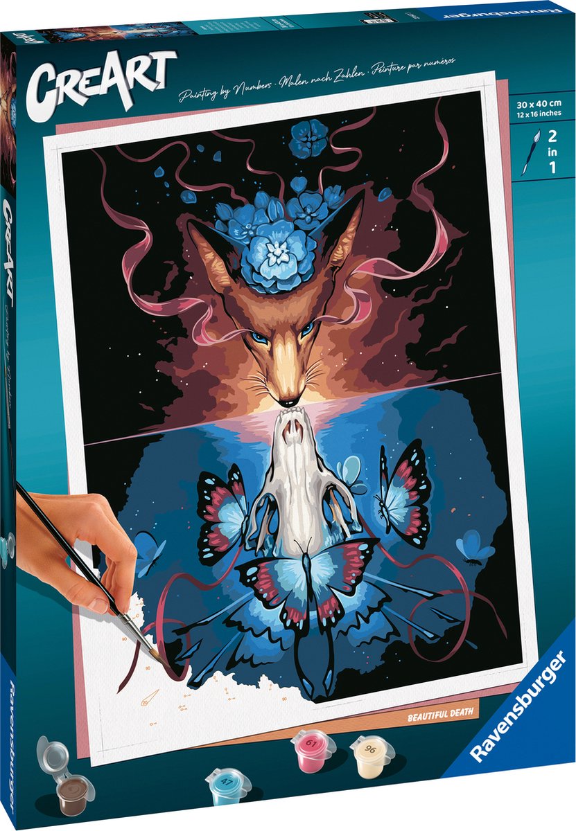 Ravensburger Creart Malen nach Zahlen – schöner Tod