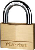 Masterlock master lock hangslot 60 mm massief messing 140eurd