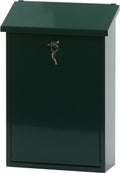 V-part - wandbrievenbus toledon - galvanized steel powder coated - groen - brievenbus