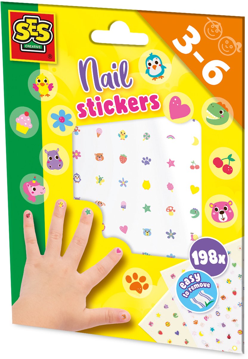 SES Nagelsticker