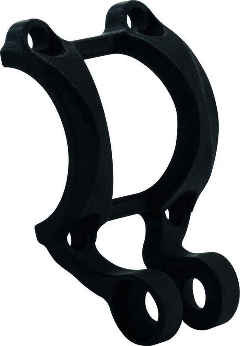 Ergotec Octopus Integra 31,8 mm Vorbauabdeckung, schwarz
