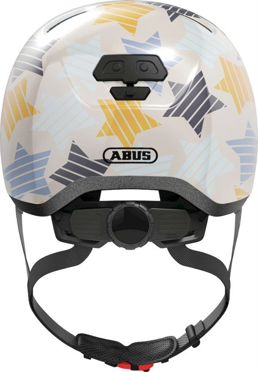 Abus Helm Skurb Kindergrau Sterne M 50-55 cm