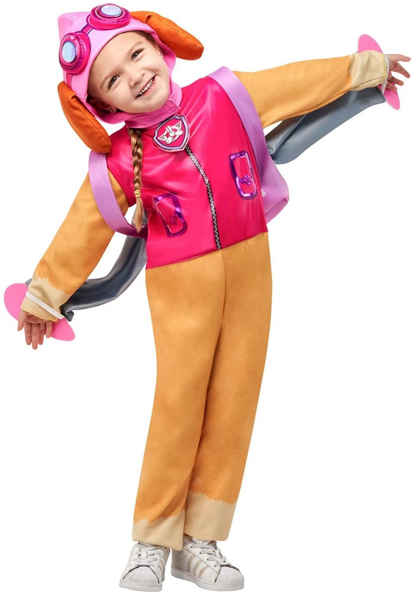 Rubies france - luxe verkleedpak skye paw patrol - 86 98 (2-3 jaar) 86 92