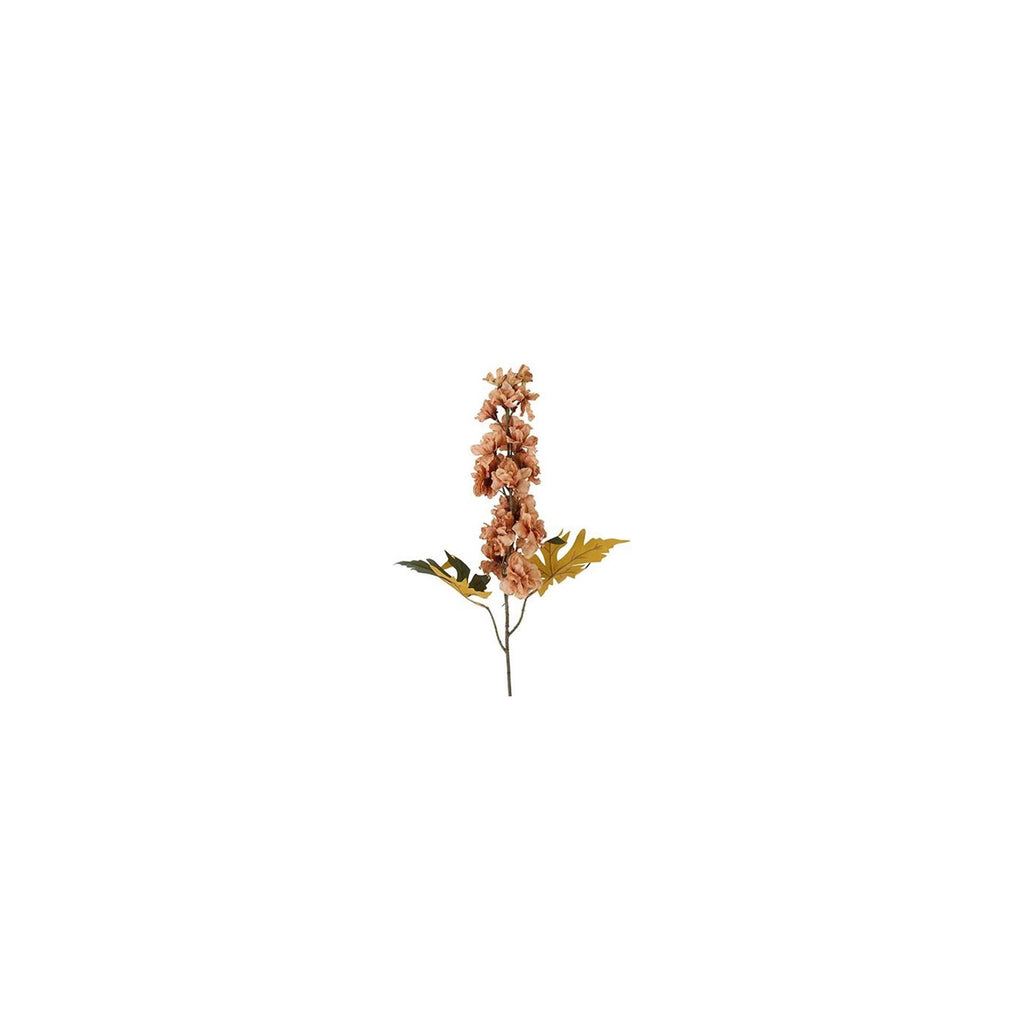Country field kunstbloem delphinium bruin zijde h60cm