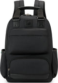 Delsey paris x united colors of benetton - color block - rugzak 15.6 inch laptopvak - zwart