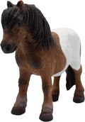 Bullyland 62566 – speelfiguur en verzamelfiguur shetland pony – ca. 9 cm – levensecht en detailrijk vormgegeven – ideaal als taartfiguur en klein cadeautje voor kinderen vanaf 3 jaar.