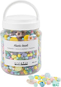 Creativ Company Kunststoffperlen in verschiedenen Farben, 700 ml