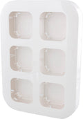 Legrand forix opbouw workstation - 6-voudig - voor alle forix ip2 sokkels - wit