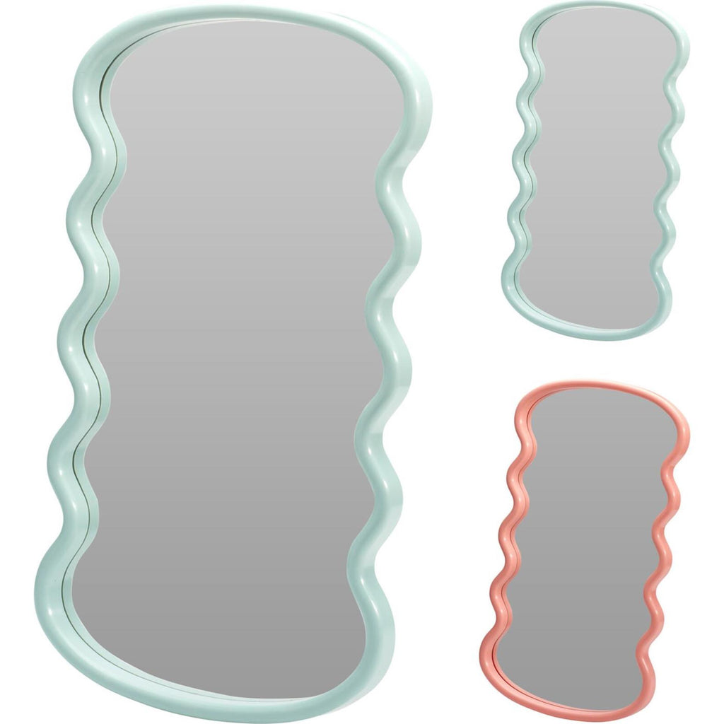 Home styling spiegel wave 55x30x2,5cm